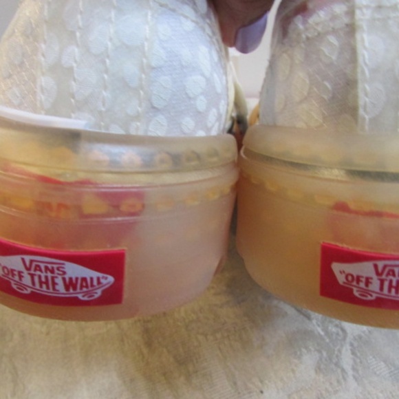 new VANS MESH DX MODULAR "Swap it" DOTS White Sz M 7.5/Women 9 - Picture 9 of 15